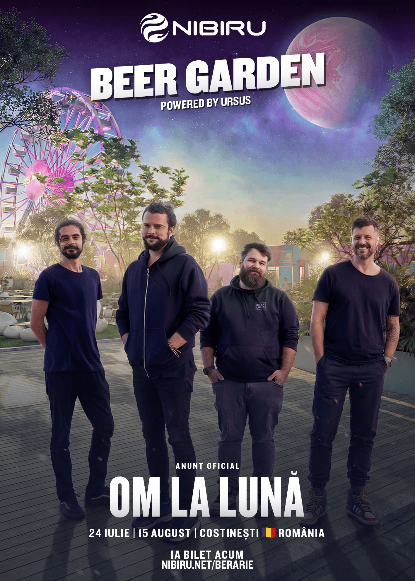 Om la Lună @ Nibiru Beer Garden (15 august)
