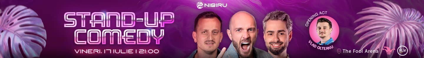 Stand-up comedy cu Bordea, Radu Bucălae și Mane Voicu